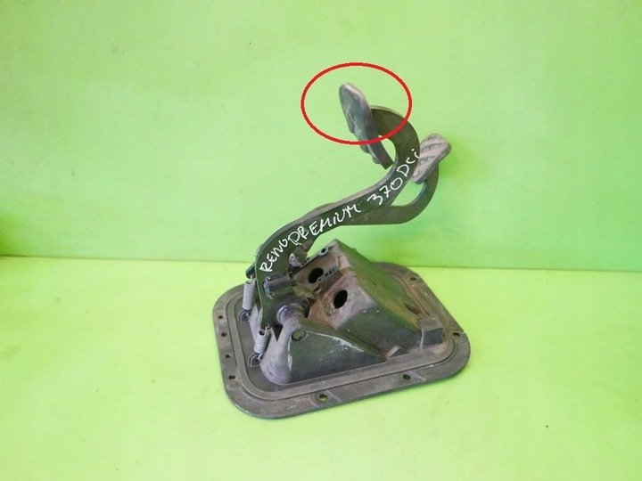 фото №3, Педаль сцепления тормоза основание renault premium