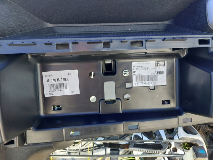 фото №5, Панель консоль dacia duster ii рестайлинг 21-