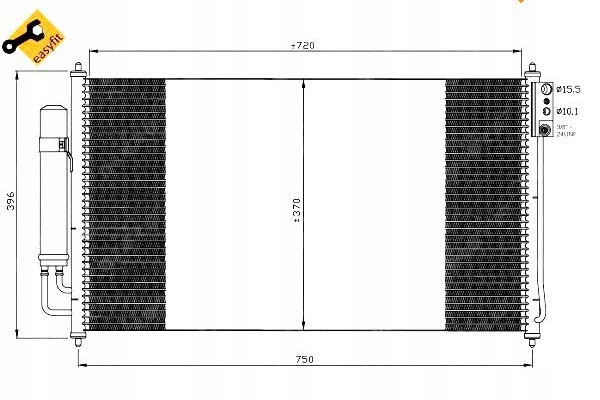 фото №9, Конденсатор кондиционера nissan
