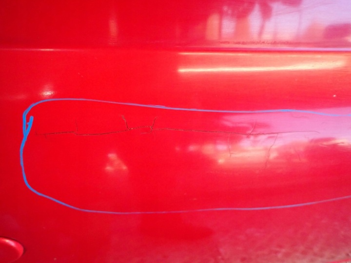 фото №7, Toyota yaris i рестайлинг fl 03- дверь зад правое версия francuzka vnk 3p0 3po