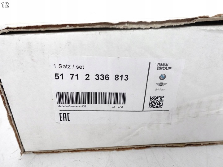 фото №13, Bmw 4 f32 f33 f36 м-пакет lci 13-20 решітка радіатора решітка решітка радіатора решітка ліва чорний