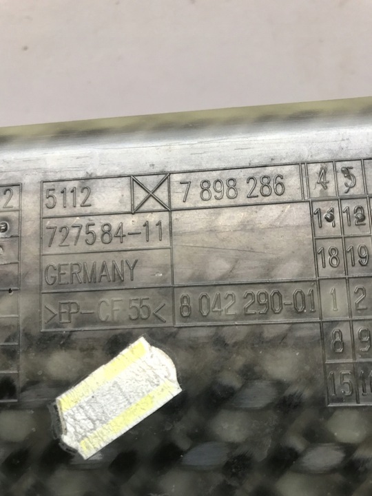 фото №10, Балка бампера передней bmw e63 e64 m6 карбон 7898286