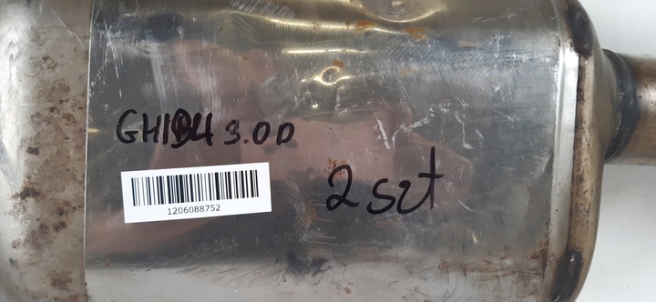 фото №9, Maserati ghibli 3.0 каталізатор dpf 670105271