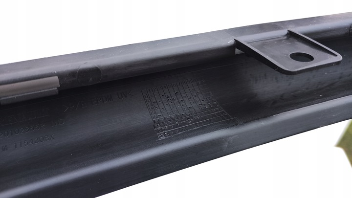 фото №8, Renault zoe передній рестайлінг спойлер накладка бампера нижня перед td34