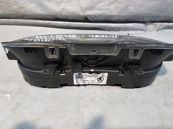 фото №6, Спідометр  прилади skoda fabia iii 1.0b 6v0920740d європа