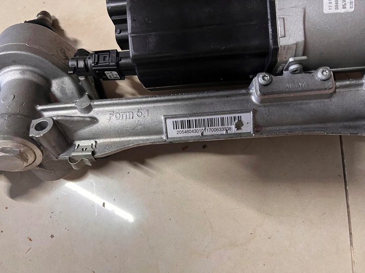 фото №3, Новая трансмиссия рулевая рейка mercedes c-klasa w205 2014- 2.2 a2054604301