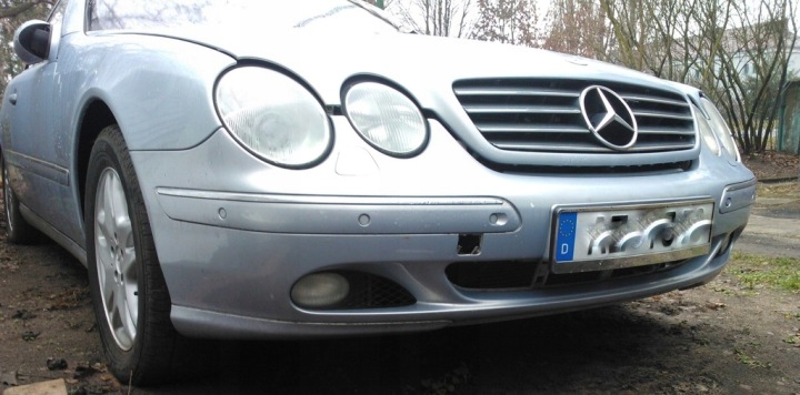 фото №8, Молдинг бампера передней - дорестайлинг . запчасти mercedes cl w215