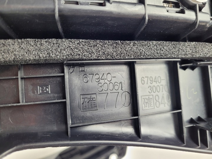 фото №4, Lexus gs-f gs450h планка порогова двері зад l+p нове оригінальні комплект