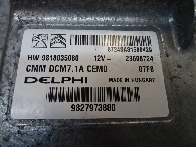 фото №11, Citroen ds7 2.0 bluehdi автомат компьютер набор стартовый 2 ключи