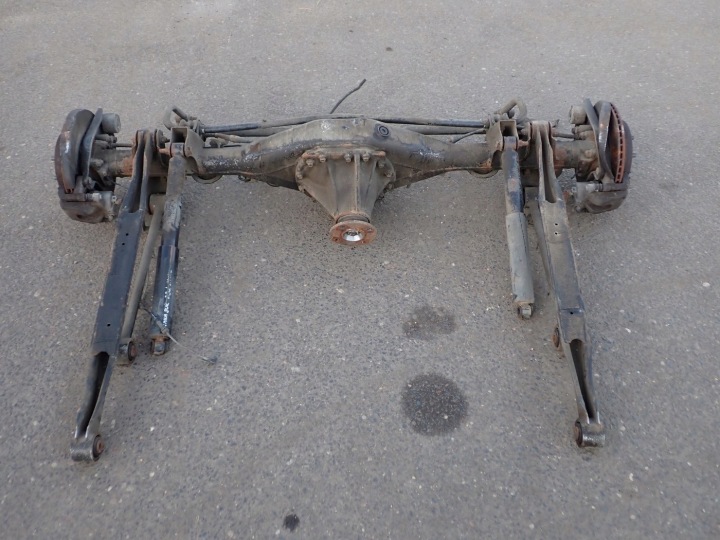 фото №10, Міст диференціал балка вісь підвіски зад nissan navara d23 np300 2.3d 3.357
