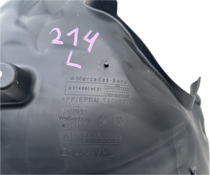 фото №6, Підкрилок перед передні ліве mercedes e w214 оригінал нове 2146904501 запчастина зад
