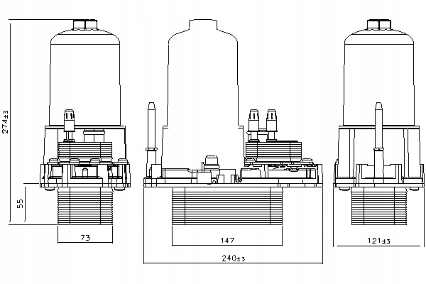 фото №2, Радіаторів масла citroen c5 iii c6 jaguar s-type ii xf i xj land rover
