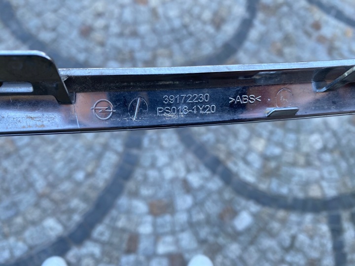 фото №16, Opel crossland x рестайлінг молдинг хром перед 39172230 оригінал