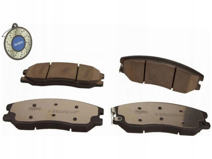 фото №1, Гальмівні колодки перед chevrolet captiva 2.0-3.2 06-18 equinox 3.4 03-09 +запах