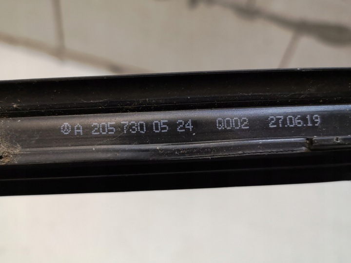 фото №7, Планка накладка левый зад mercedes w205