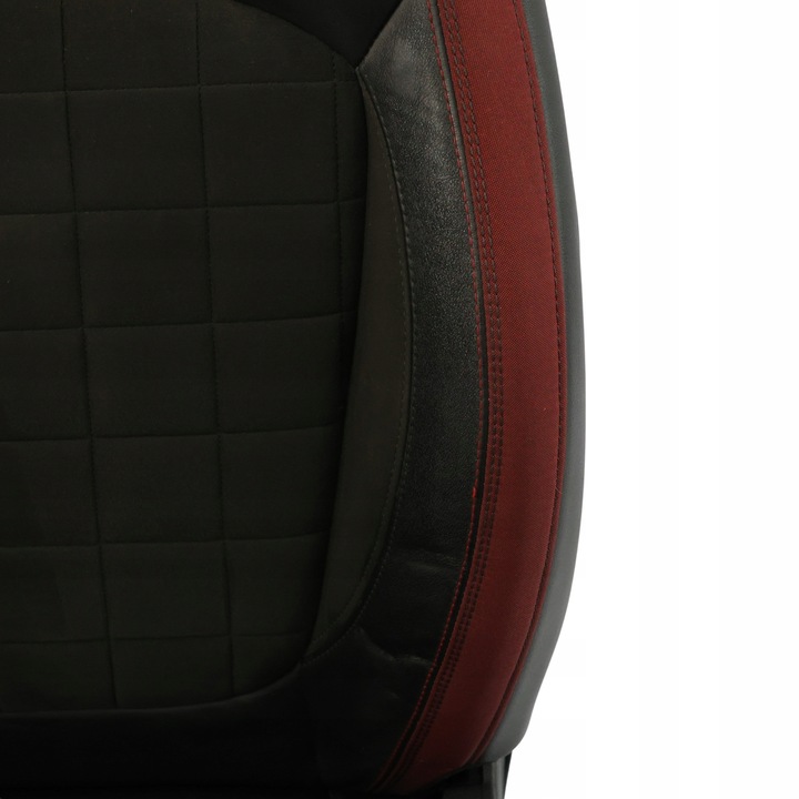 фото №9, Mini f55 f56 f60 jcw сидіння переднє sport червоний чорний напівшкіра правий