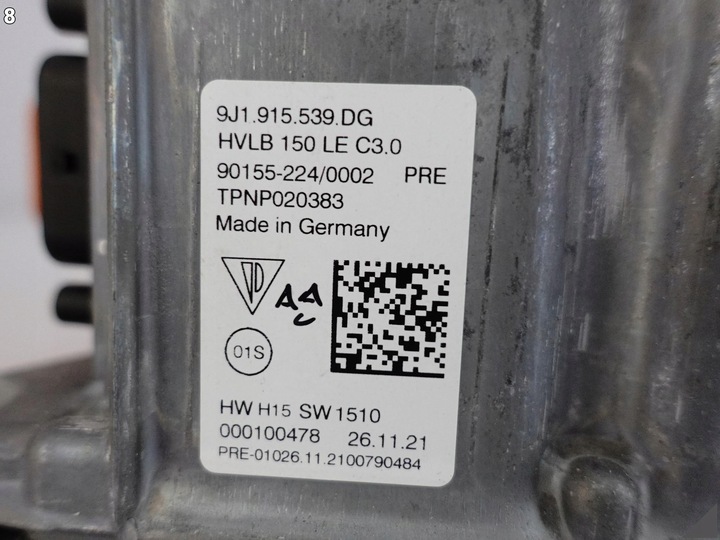 фото №9, Audi e-tron gt rs 4j3 porsche taycan 9j1 перетворювач напруги конвертер