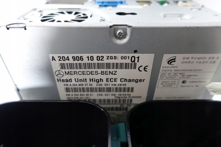фото №6, Mercedes w204 радио cd команд навигация ntg4 2049061002