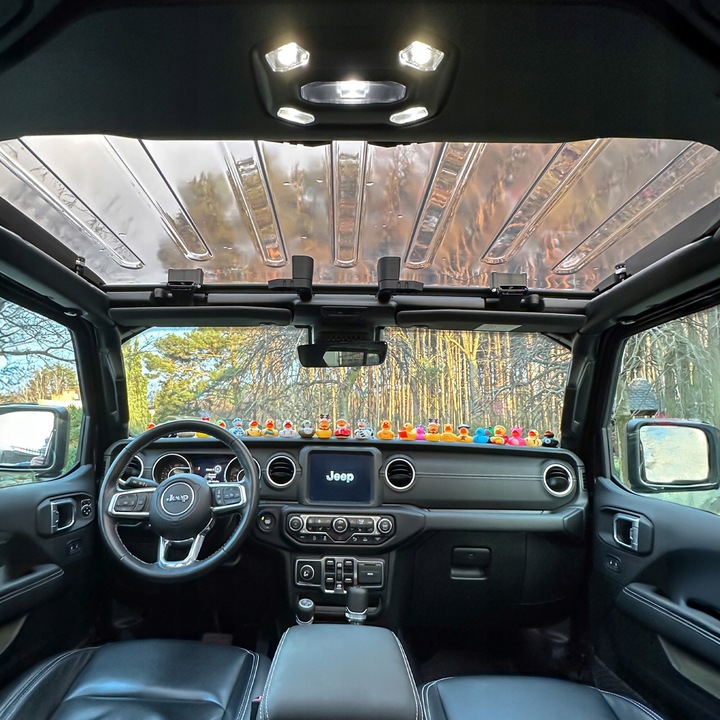 фото №14, Крыша панорамный панель крышный переднее do jeep wrangler jl / jlu 2018-