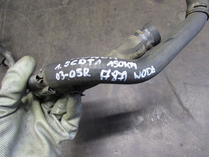 фото №16, Труба шланг воды магистраль opel signum 1.9 cdti 03-05