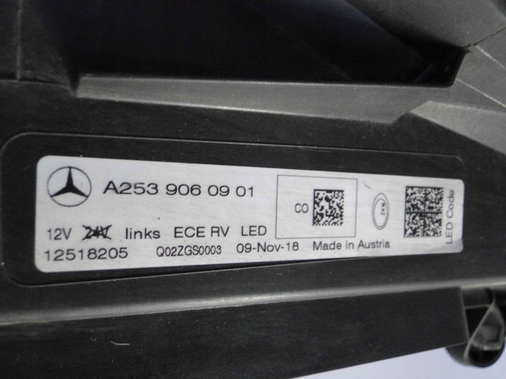фото №13, Mercedes glc 253 x/c фара ліва led high perform