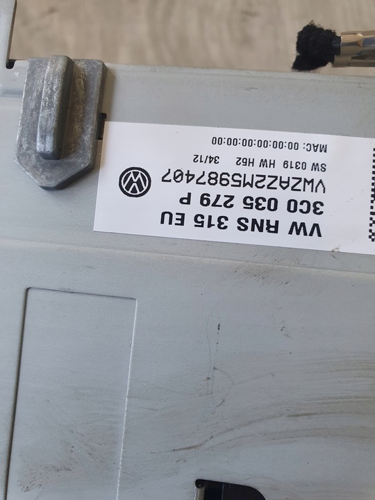 фото №5, Радіо навігація карта sd rns 315 3c0035279p vw