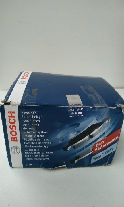фото №16, Гальмівні колодки гальмівні перед bosch bmw 3 gran туризмо 325 d bs0986494487