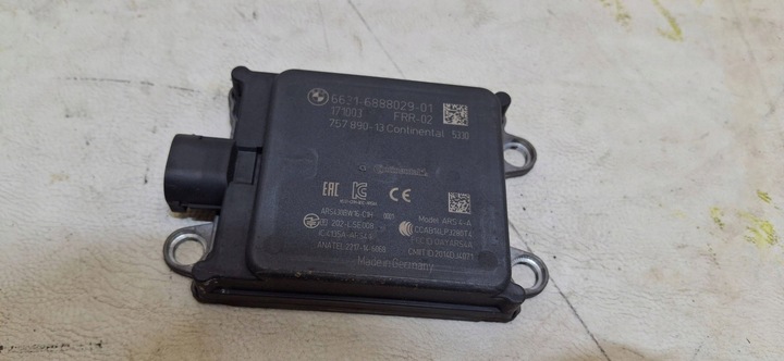 фото №9, Радар дистроник acc bmw 5 x3 g01 x4 g02 6888029-01 6869772-01