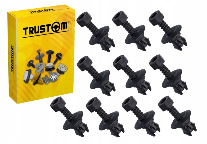 фото №1, 10szt. клипса штифт клипсы планки пороговой порога vw passat b6 b7 b8 cc