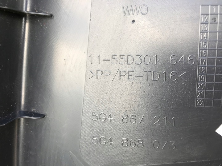 фото №5, Оббивка боковина лівий зад vw golf vii 5g4867211