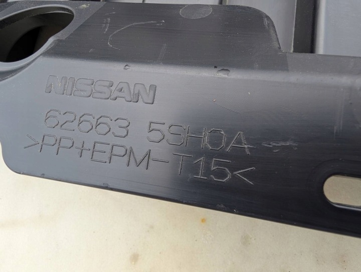 фото №7, Захист під бампер передній перед nissan leaf ii ze1 626635sh0a