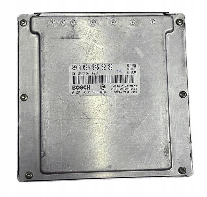 фото №1, Блок керування mercedes w163 2.7 0281010283 a0245453232 + програмування