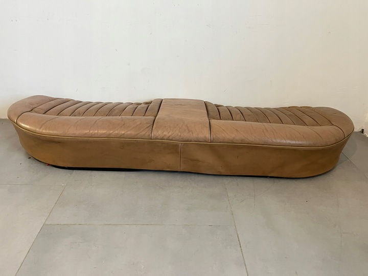 фото №6, Диван сиденье сиденье зад кожа кремовый mercedes w126 se sel