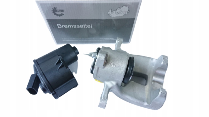 фото №1, Суппорт тормоза правый зад + моторчик vw passat b6