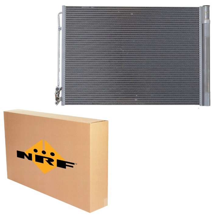 фото №16, Радіаторів клімат. bmw 350033/nrf nrf