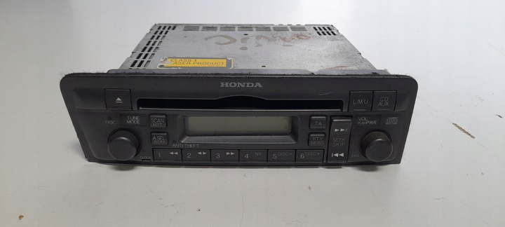 фото №1, Радио honda civic vii 39101-s6a-e512-m1