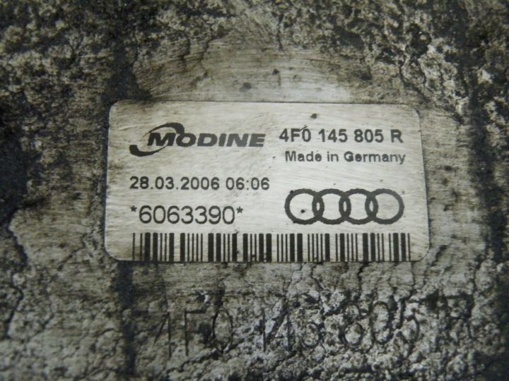 фото №9, Audi a6 c6 2.0 tdi охолодження система охолодження двигуна інтеркулер