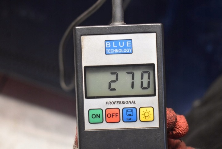 фото №12, Капот кришка двигуна синя bmw e46 97-03