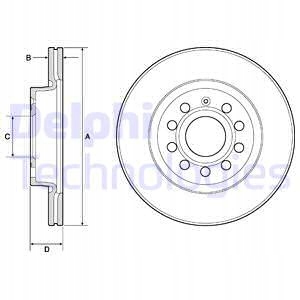 фото №2, Delphi bg3832c диск тормозная