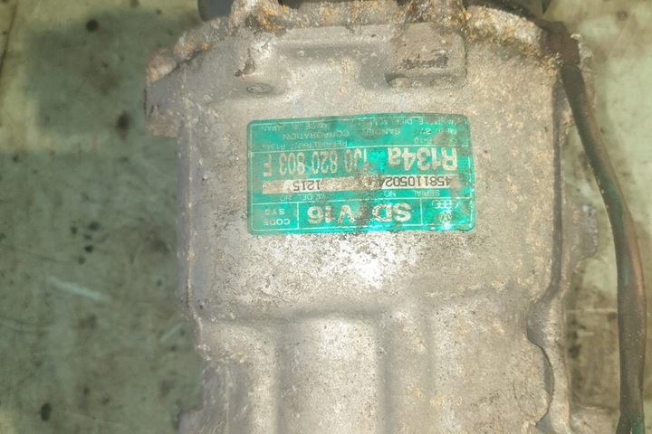 фото №8, Компресор кондиціонера vw golf iv 1j1 1j0820803f 1.9l дизель 66kw 1998