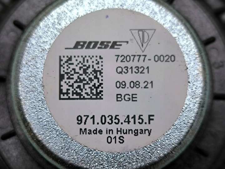 фото №6, Porsche taycan 9j1 2021 все динамик дверь передних