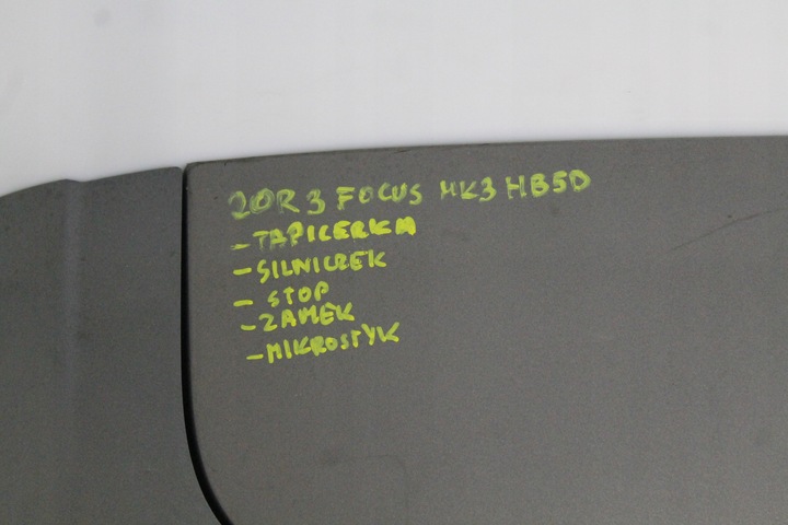 фото №7, Крышка крышка багажника ford focus mk3 hb 2010- vb