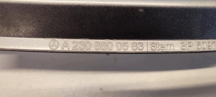 фото №11, Mercedes sl r230 решётка решётка zaderzaka перед a2308800583 a2308800683