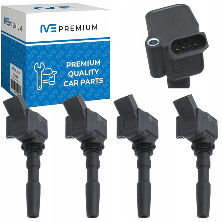 фото №1, 4x котушка запалювання vw t-roc t-cross taigo load up jetta caddy beetle cc b7