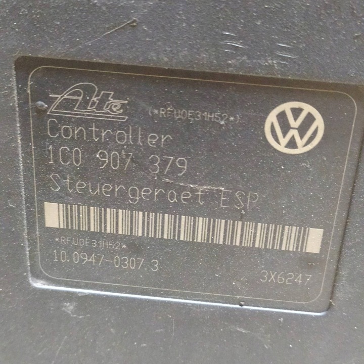 фото №9, Блок керування abs vw golf iv 1c0907379 6x0614517