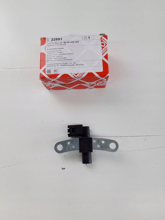 фото №15, Febi 22891 датчик обертів вала колінчастий вал. renault