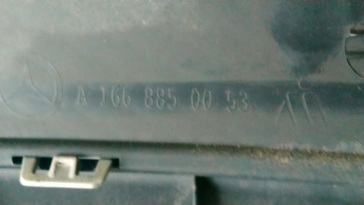 фото №8, Дифузор бампера зад хром mercedes ml 166 amg