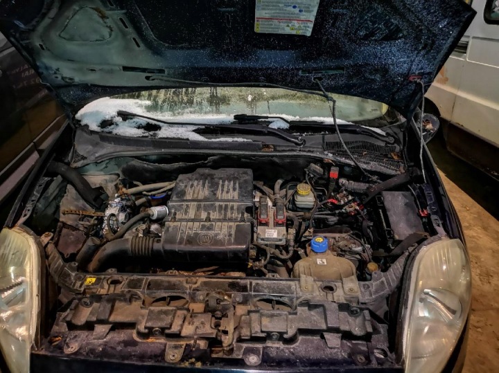 фото №7, Fiat punto комп'ютер srs подушка  – модуль керуючий подушок повітряних 2008