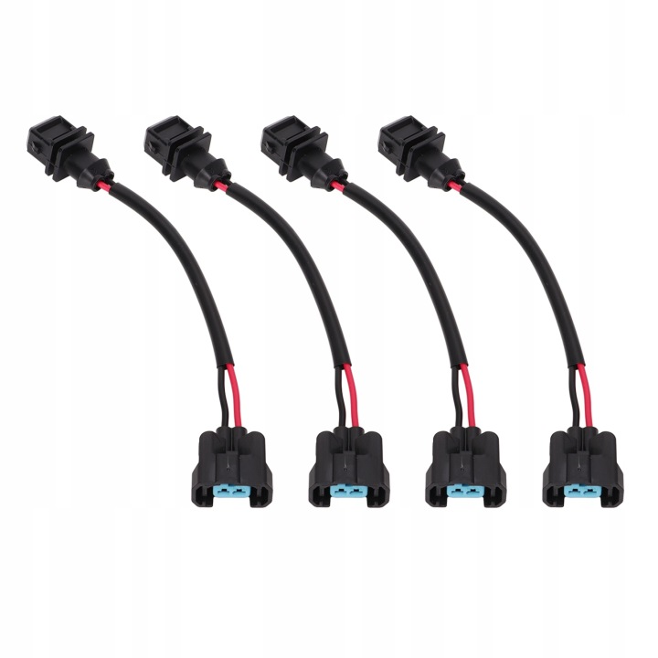 фото №5, 4 штуки. инжектор топлива жгут конверсии заменитель obd1 do obd2 для acura