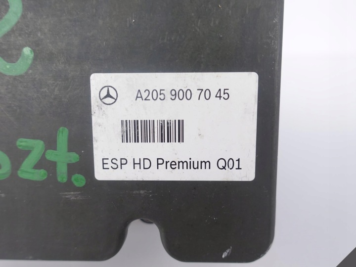 фото №11, Mercedes c w205 блок управления abs esp hd зелёная новая